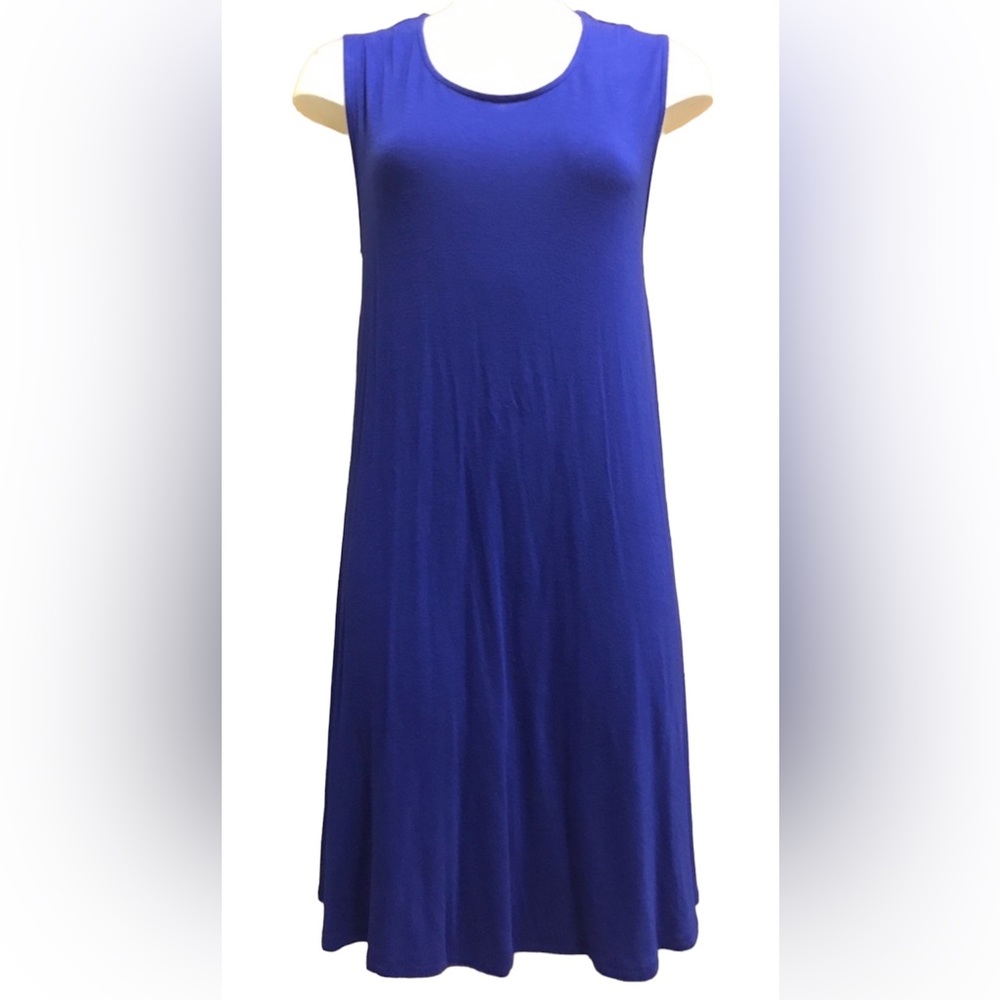 👗 Cobalt blue dress small s like new!